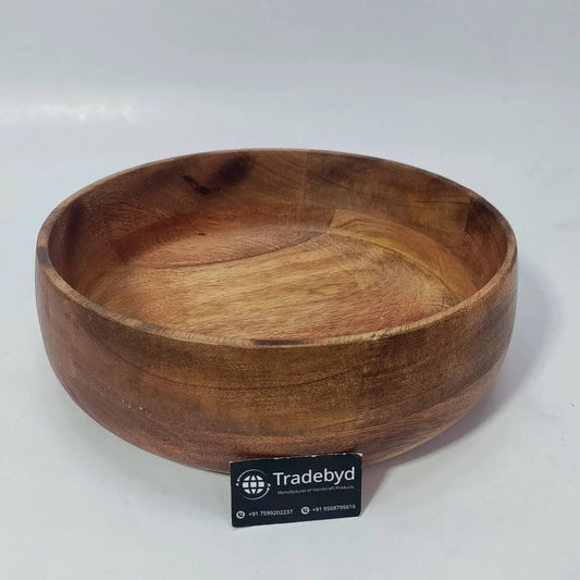 Wooden Feeding Bowl